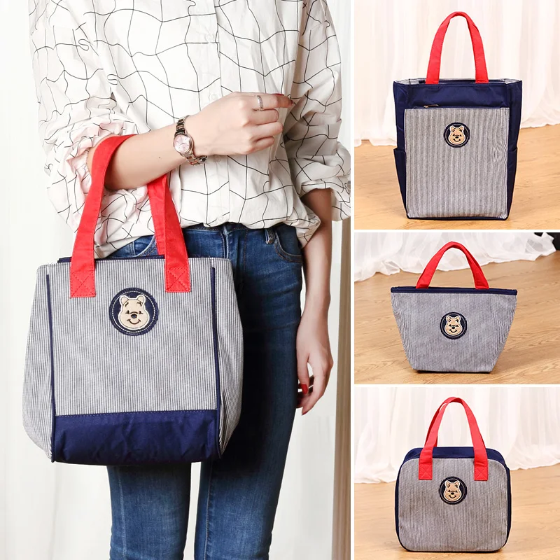 Сумка для ланча сумка холодильник унисекс тоут изолированный рабочий контейнер