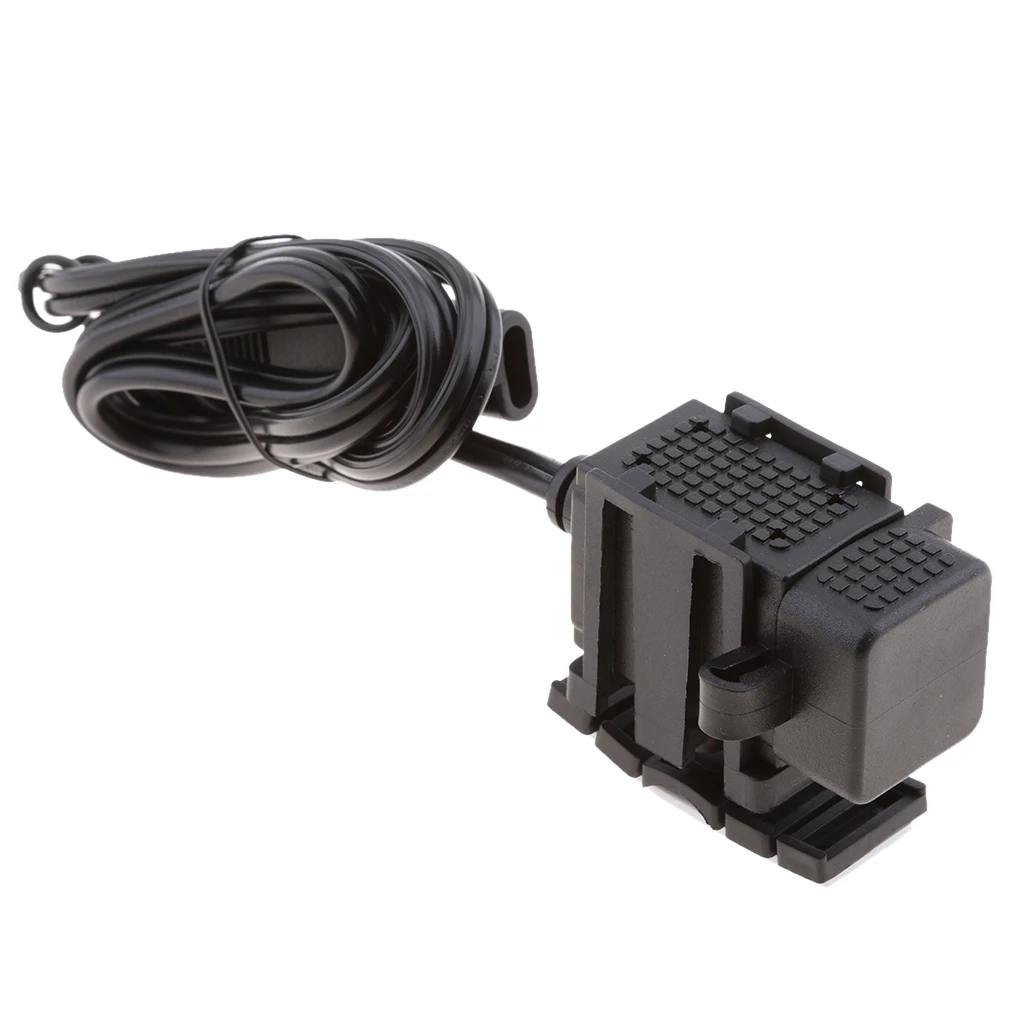 SAE USB кабель адаптер водонепроницаемый USB зарядное устройство быстрый 3.1A порт для мотоцикла мобильного телефона планшета gps и многое другое