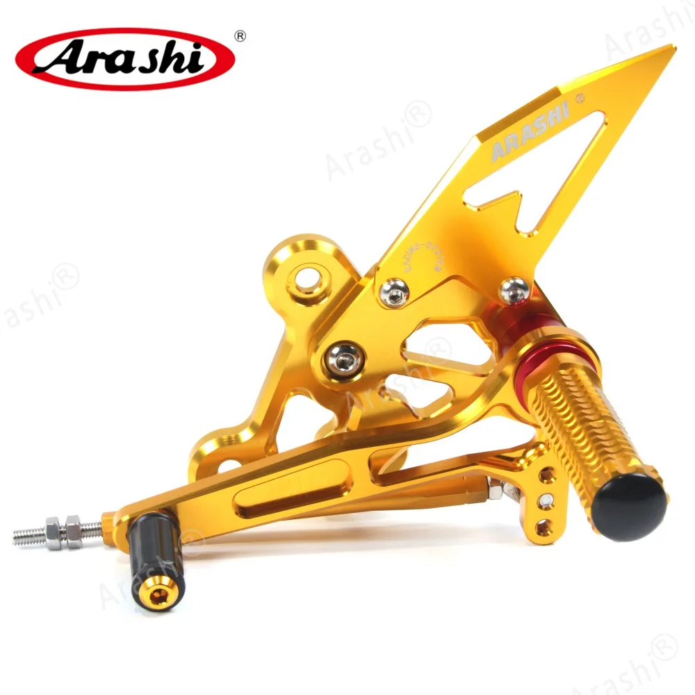 Arashi 1 набор для SUZUKI GSXS750 GSXS 750 GSX-S750 CNC Rider Rearset регулируемые Подножки