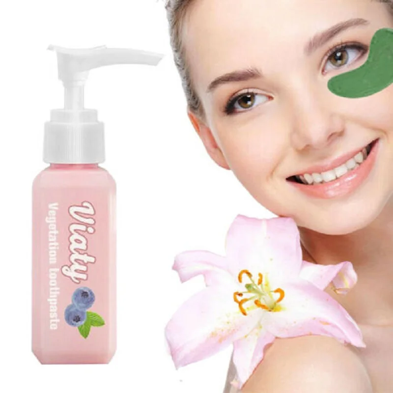 

Pressed Toothpaste Toothpaste Stain Removal Whitening Blueberry Toothpaste Fight Bleeding Gums Teeth Whitening Tool Care