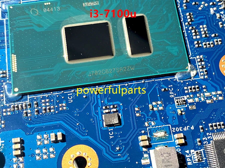100% new for Inspiron 15 5767 5567 motherboard with i3-7100u cpu 057K0H CN-057K0H BAL21 LA-D802P tested ok the best pc motherboard Motherboards