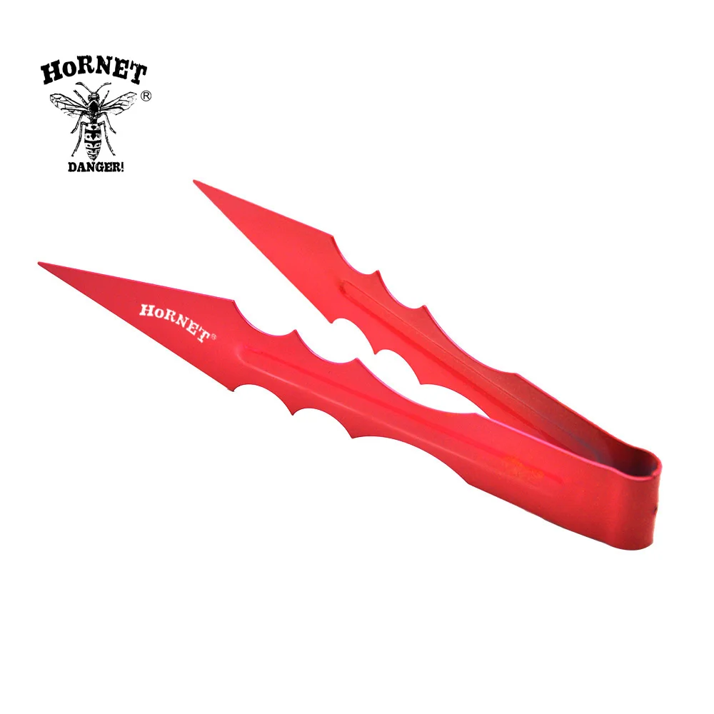 HORNET Premium Bat style матовый лак щипцы для кальяна зажим пинцета древесный уголь 215 мм