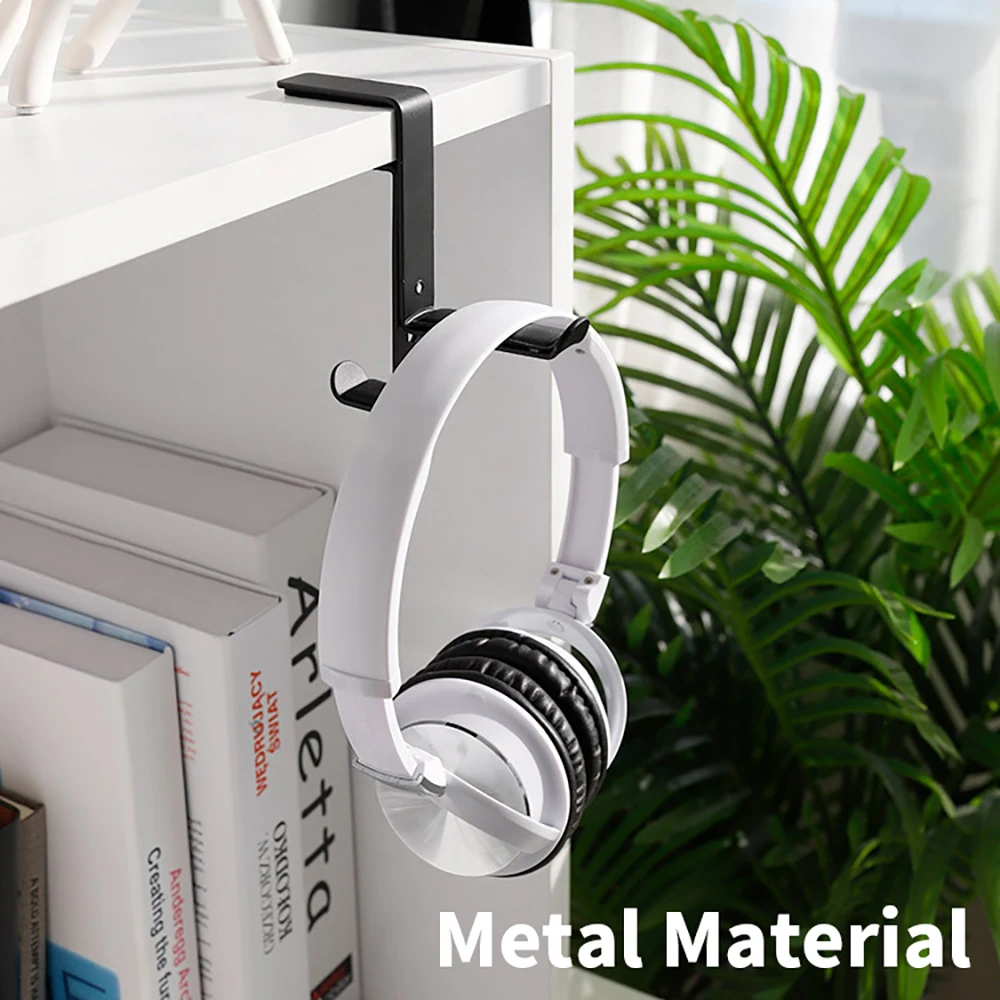 Universal Desktop Headphone Stand Office Nonslip Hanging Ear Earphone