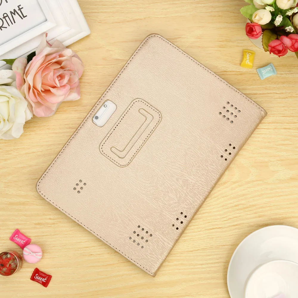 CARPRIE универсальный кожаный чехол-книжка с подставкой для 10 ''10,1 дюймов Android Tablet PC защитный PU флип смарт-чехол#908