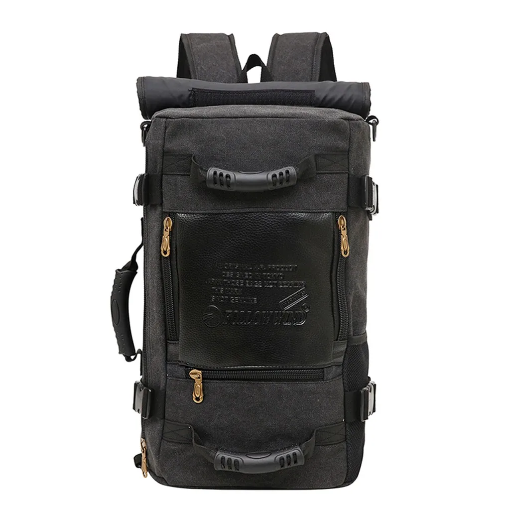 Mochila, холщовая дорожная сумка для мужчин, большая вместительность, мужской ручной Багаж, дорожная сумка, модный рюкзак для путешествий