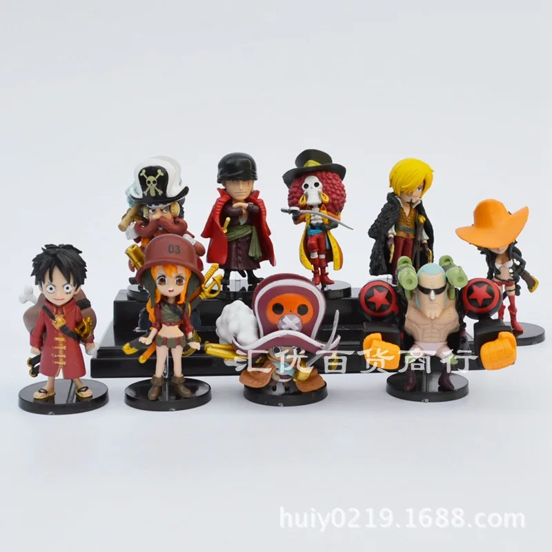 67 для 9-Red one piece мультфильм автомобиль украшение аниме Гараж Комплект Модель