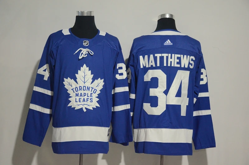Топ А+++ прошитая Toronto Мужские взрослые 34 Auston Matthews 91 John Tavares Джерси
