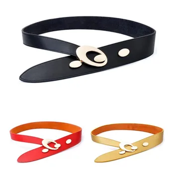 

Designer High Quality 100% Cowhide Woman Belt Retro Willow Nail Ladies Casual Diagonal Wide Waist Closure Genuine Leather Belts