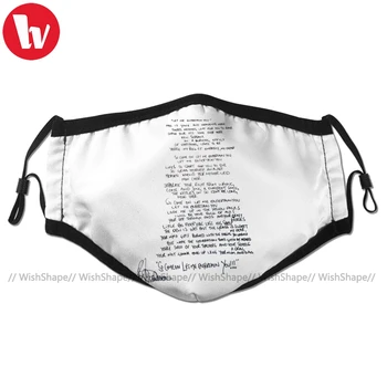 

Robbie Williams Mouth Face Mask ROBBIE WILLIAMS LMEY Facial Mask Funny Kawai with 2 Filters for Adult