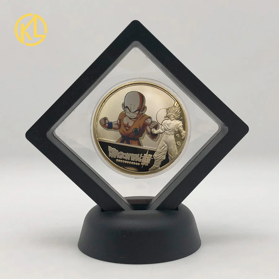 DBZ02 KL Dragon Friez Ball Z позолоченные Коллекционные монеты, японские монеты, набор, подарок, Прямая поставка - Цвет: DBZ02