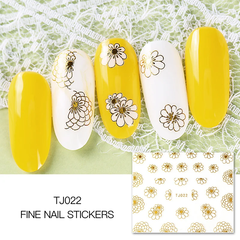 XQXTH-10 3D Nail Stickers Straight Curved Liners Stripe Tape Wraps Geometric Nail Art Decorations - Цвет: XQXTH-10