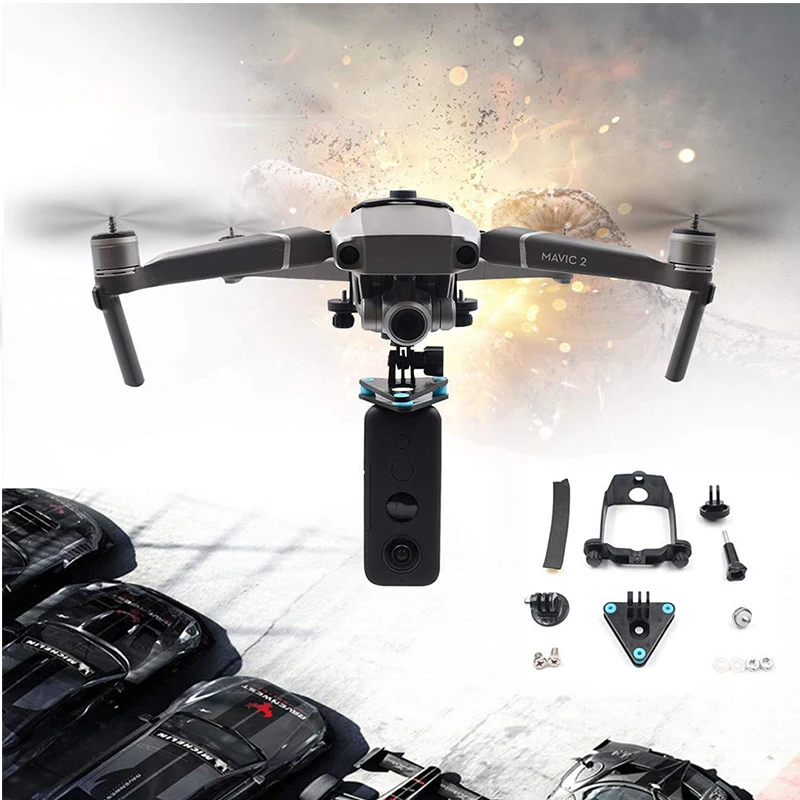 Practical Sports Stabilizer Action Shockproof Shock Absorber Camera Mount Kit Fixation Bracket Photography For Insta360 One X