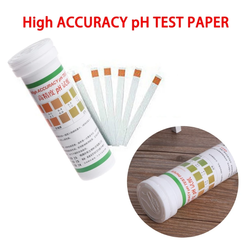 10Pcs Box High Precision PH Paper Test Strips For Urine Saliva Pregnancy Testing 2