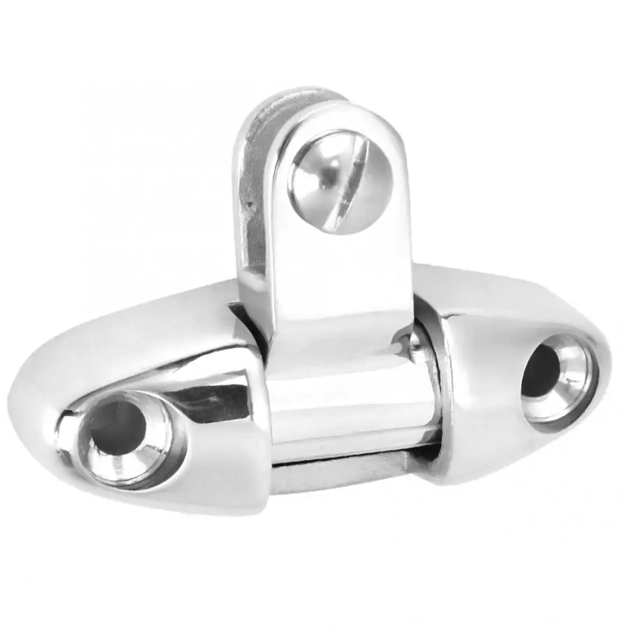 70mm Thickened Deck Hinge Stainless Steel Hatch Latch Pull Marine Boat Hardware Fittings Yacht