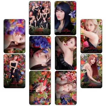 

10PCS/Set Kpop TWICE New Album I CAN'T STOP ME LOMO Card HD Print Photocard Photo Album Crystal Card Stickers For Fans