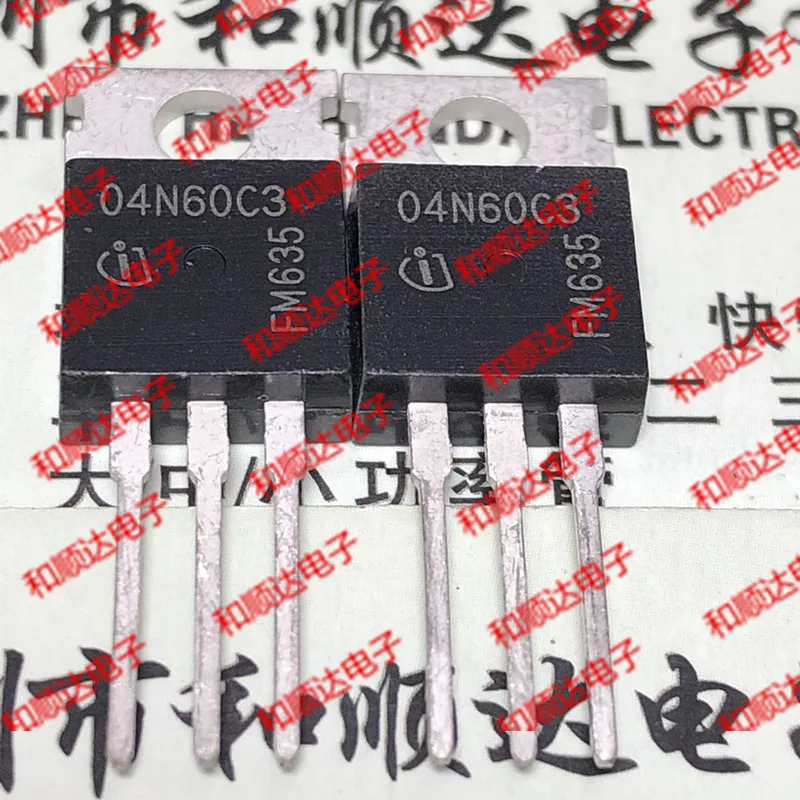 10pcs / lot 04N60C3 SPP04N60C3 new stock TO-220 650V 4.5A | Электроника