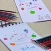 12/24 Colors Gel Pen Refill Rod Glitter Multi Colored Painting Writing Pen Refill Rod for handle School Stationery Too ► Photo 2/5