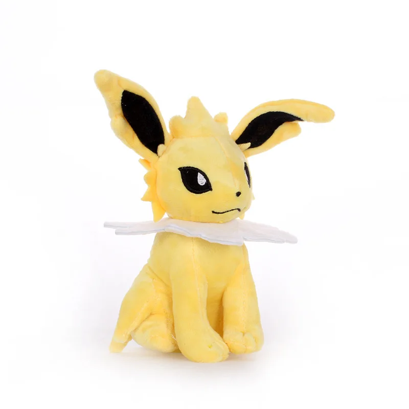 1 шт. kawaii Мультфильм 22 см Jolteon Плюшевые игрушки кукла кулон мягкие игрушки для детей день рождения Рождественский подарок