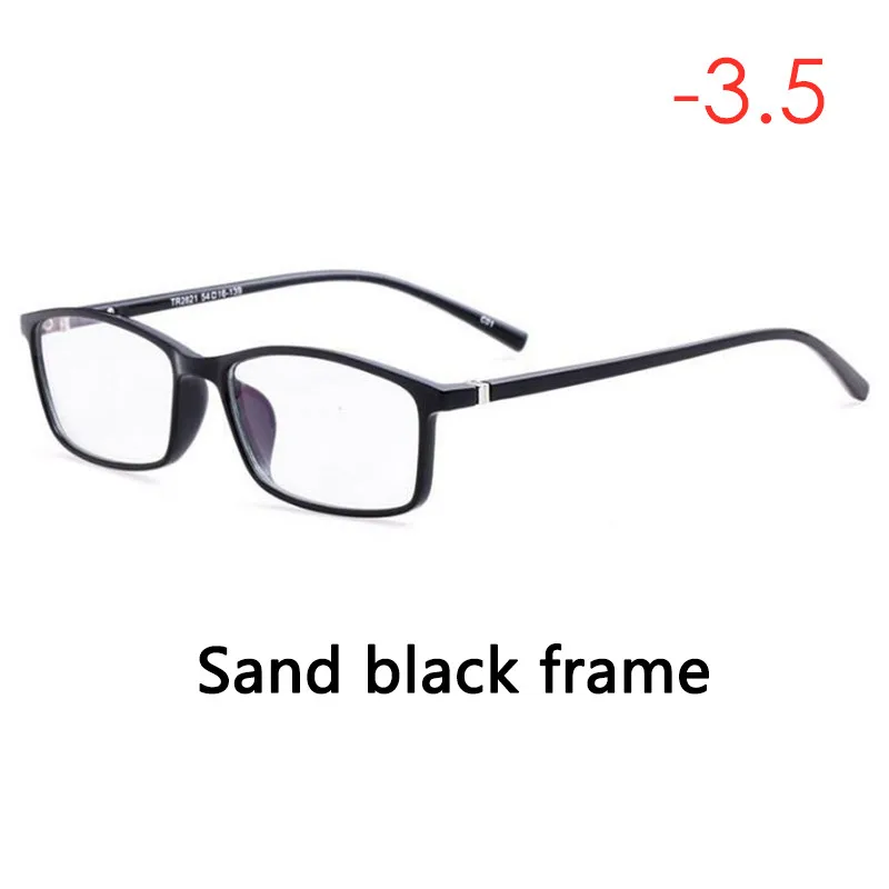 ZN14Sand black-3.5 ZXTREE высокое качество TR+ металлическая оправа для очков женские и мужские очки Оптическая оправа анти-синий светильник очки оправа для очков ZN14 - Цвет оправы: ZN14Sand black-3.5