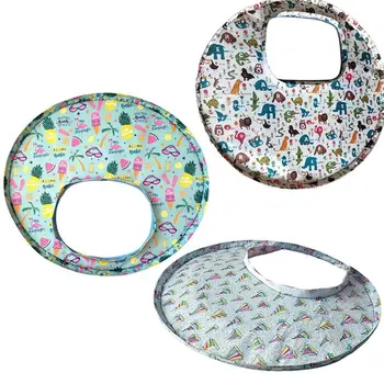 

Baby Feeding Saucer High Chair Cover Prevents Infant Food and Toys Falling to Floor Pad for Restaurant and Home