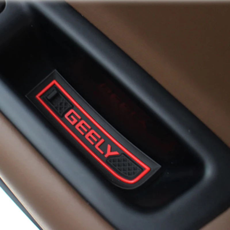 Анти-скольжения ворота Слот коврик для Geely Atlas Emgrand X7 Спорт Протон X7 резиновый колпачок держатели с защитой от скольжения