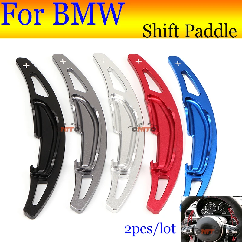 

Car Styling Auto Steering Wheel Shift Paddle Extension Shifter Alloy Red/blue/black 2pcs/lot For BMW M M3 M2 M4 M5 M6 X5M X6M