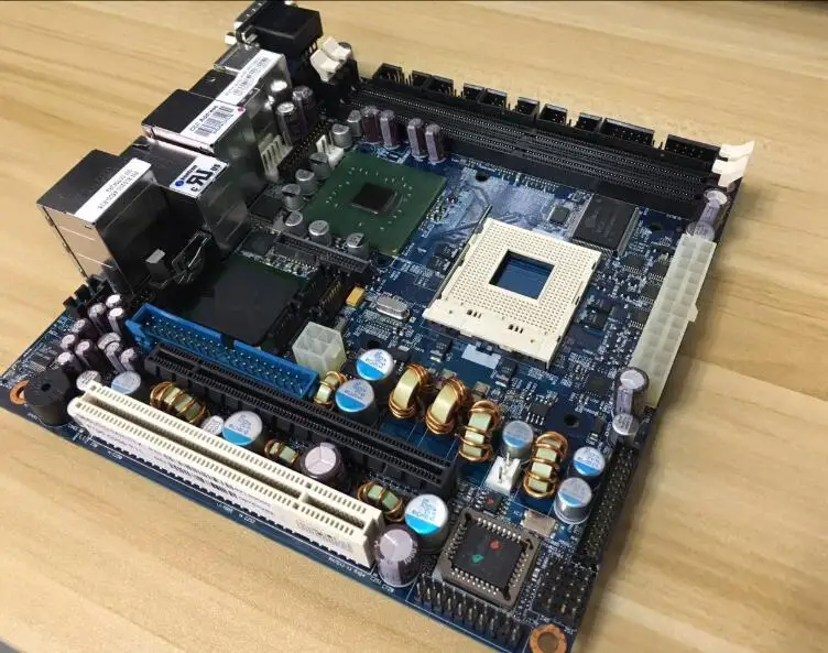 OK бренд IPC Встроенная плата 986LCD-M/mITX Промышленная материнская плата Mini-ITX