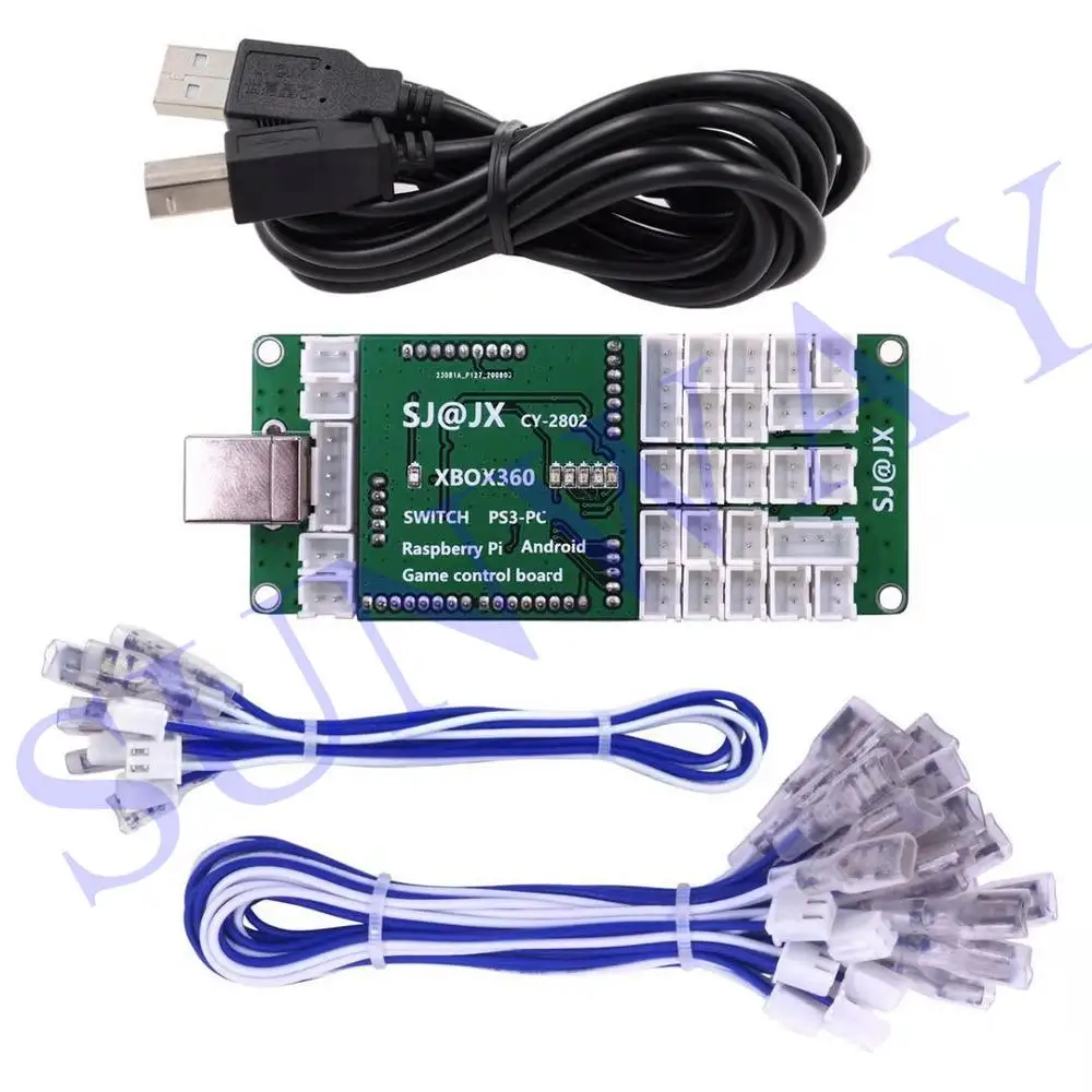Zero delay Upgrade Arcade controller for PC / Xbox 360 Game control board arcade joystick USB encoder
	Zero delay Upgrade Arcade controller for PC / Xbox 360 Game control board arcade joystick USB  