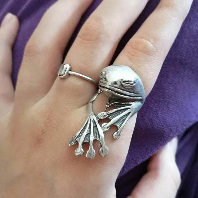 Finger Rings Couple Jewelry Adjustable Animal Rings for Men Women