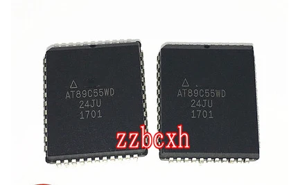 

2 шт./лот новый оригинальный AT89C55WD-24JU AT89C55WD PLCC44