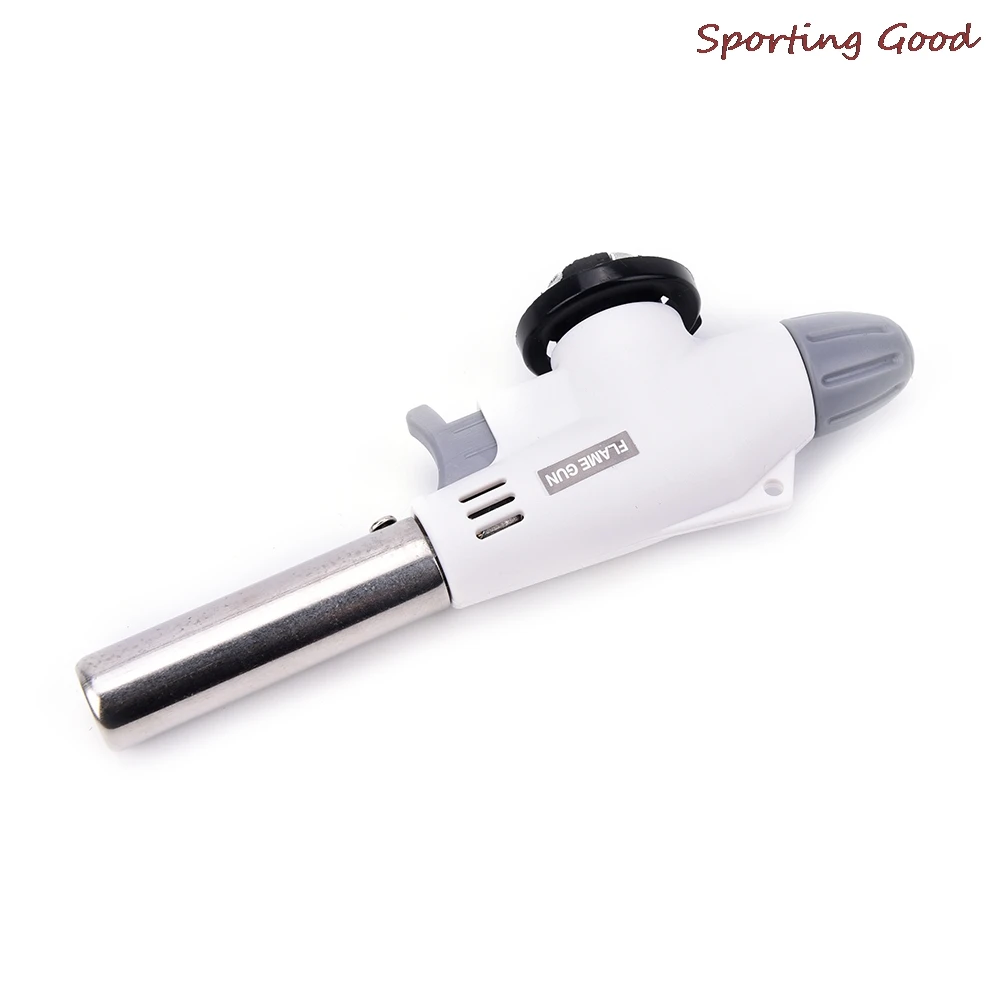 HOT 920 Wind Moisture Proof Fully Automatic Electronic Flame Gun Lighter Butane Burners For Hiking Camping