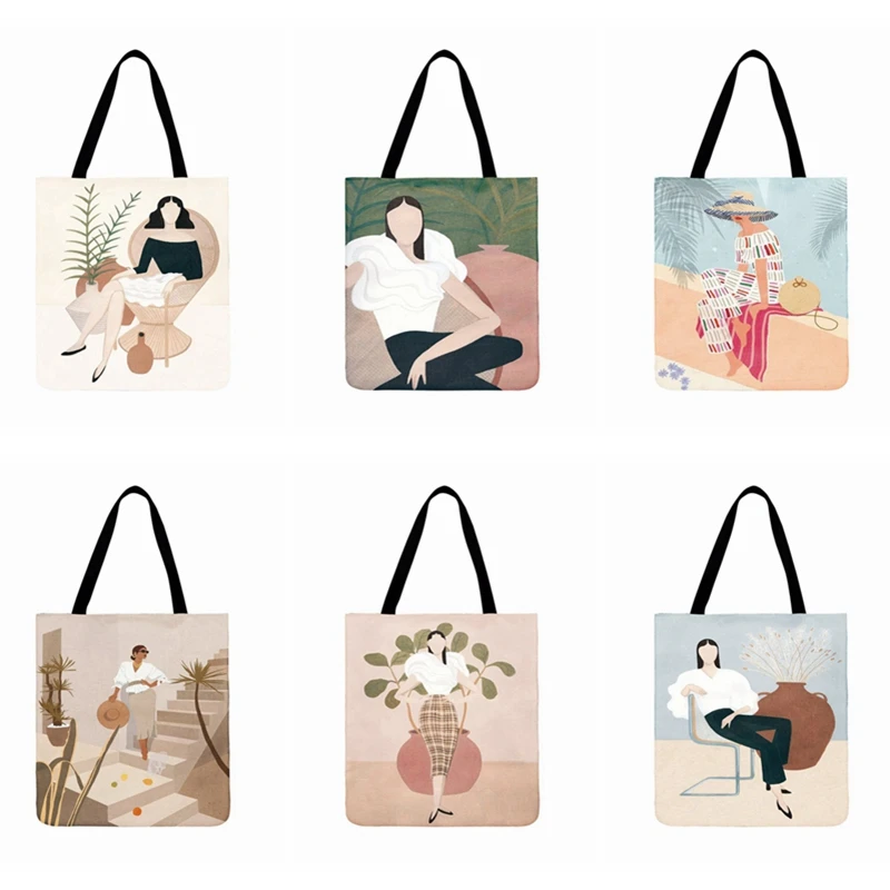 Сумка-тоут с рисунком Гавана женская сумка на плечо повседневная модная складная