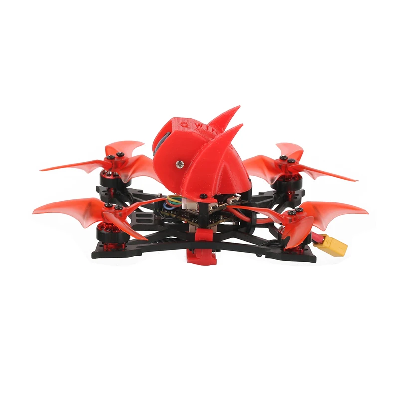 JMT T100 DIY Крытый FPV гоночный Дрон комплект 2,5 дюймов 100 мм Колесная база полный комплект с FPV часы Flysky пульт дистанционного управления