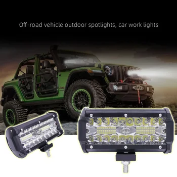

Three Categories of Automobile LED Working Lights 7-Inch 120W Spotlights Suitable for Various Models