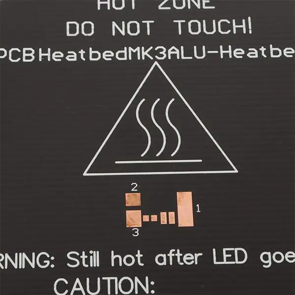 12V 3d принтер MK3 алюминиевая кровать с подогревом печатная плата heatкровать платформа круглая