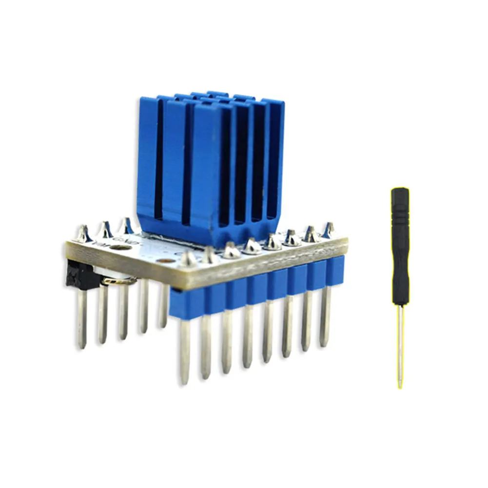 

3D Printer Parts TMC2100 V1.3 Stepstick Stepper Motor Driver Module with Heat Sink Ultra-silent Excellent Performance