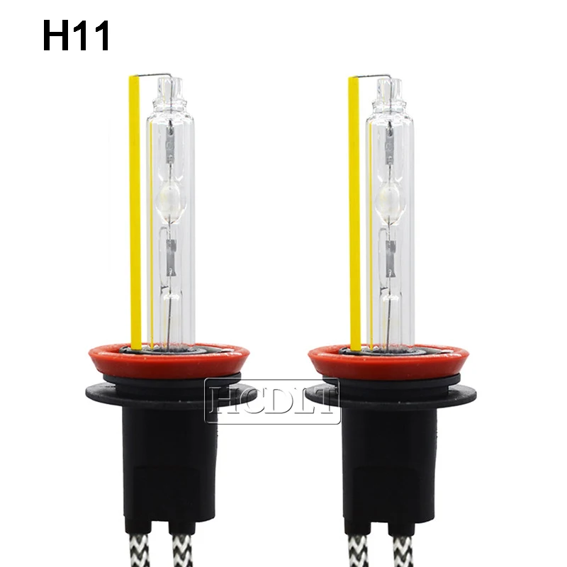HCDLT Car Light 12V 55W HID Conversion Kit AC Slim Digital Replacement  Xenon Ballast 5500K Fast Bright Bulb H7 H1 H11 H3 D2H (5)
