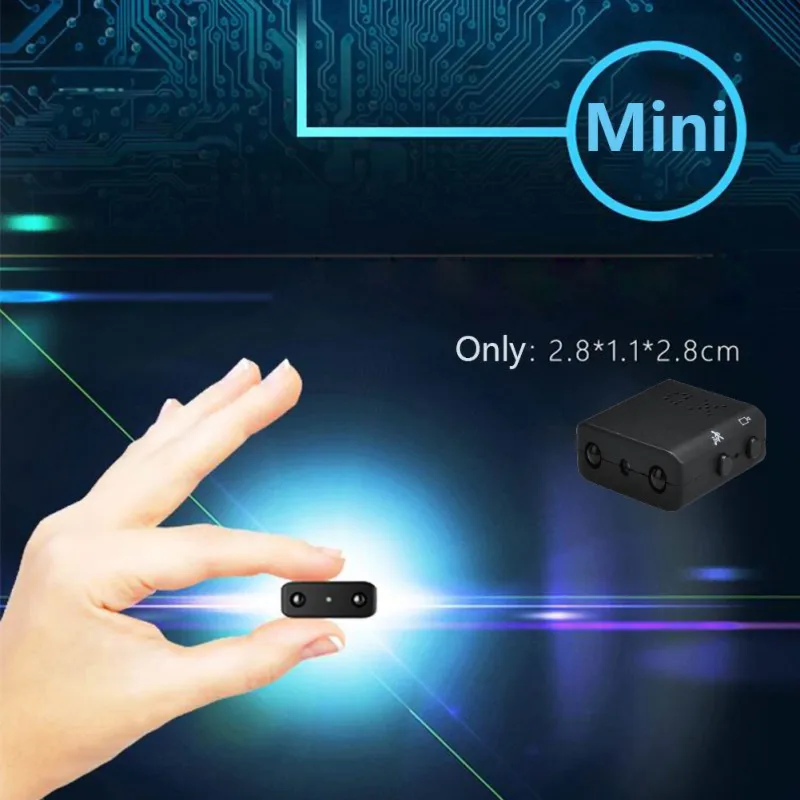  IR-CUT HD 1080P Night Vision Security Cameras Loop Recording Support 32GB Card Smart Mini Surveilla