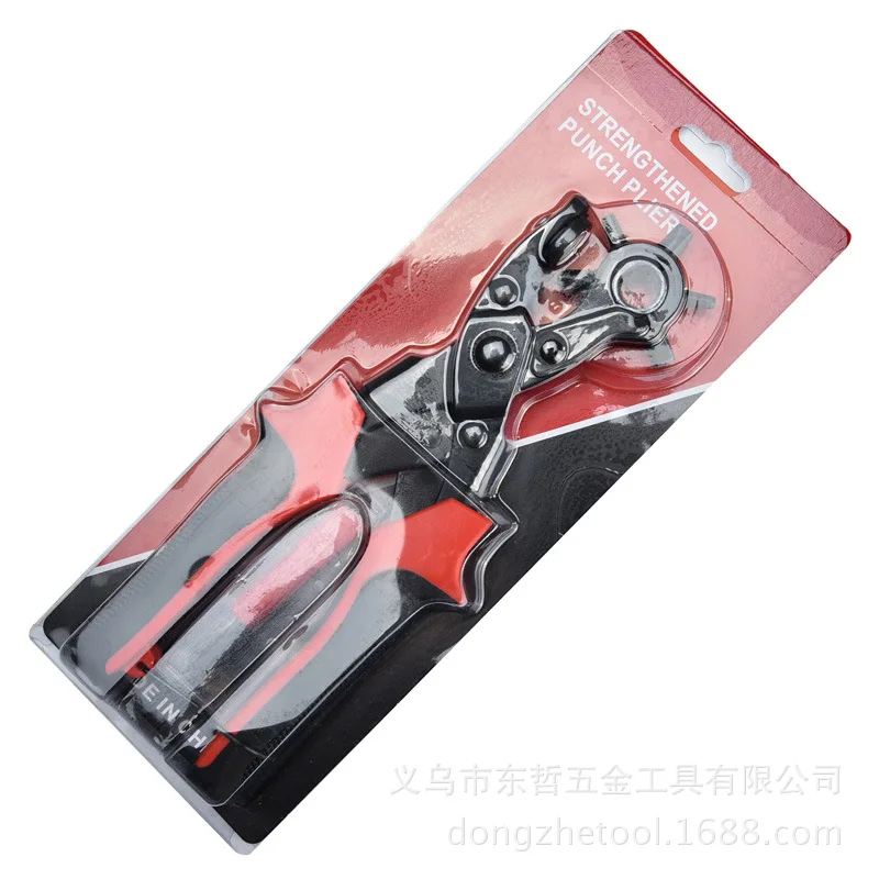 

Leather Belt Punch Pliers Multi-functional Drill Hole Punch Punching Hand Tools Belt Drilling Machine Flat Clamp