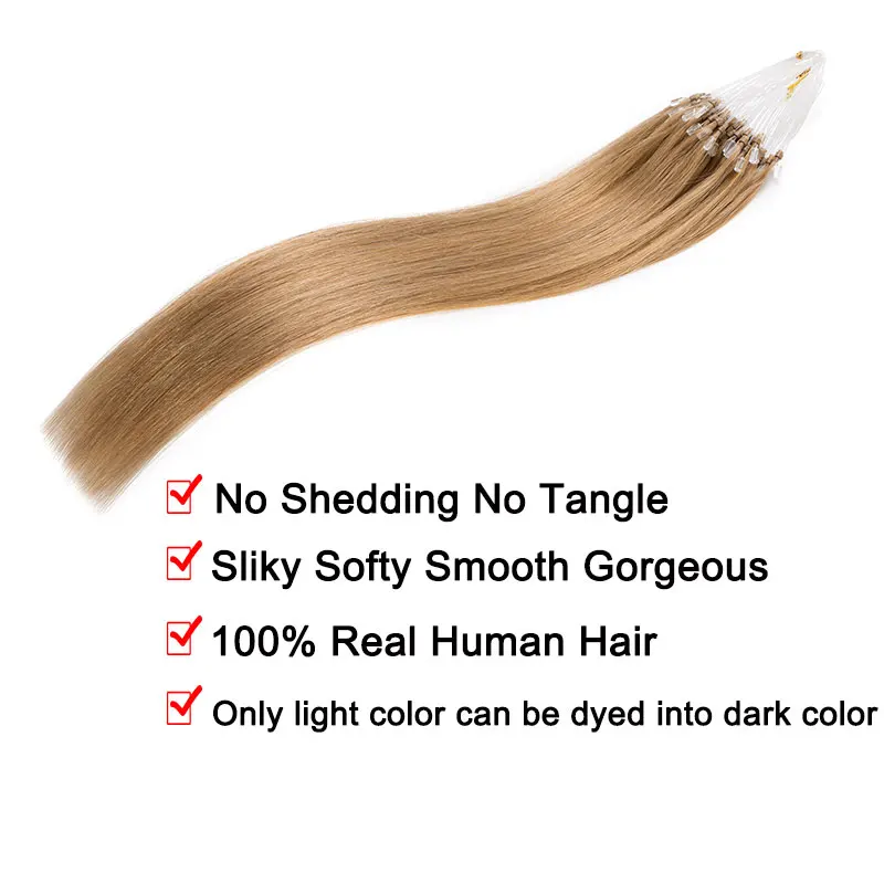 100pcs Straight Micro Hair Extensions - Image 5