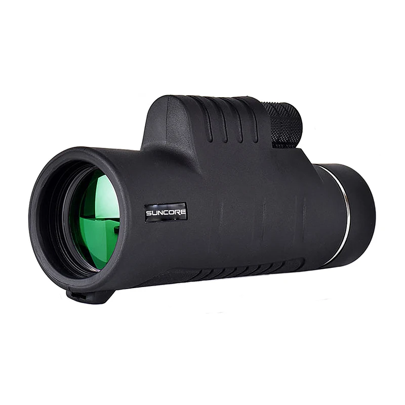 10x40 Monocular Telescope Black HD Waterproof Outdoor Camping Hunting
