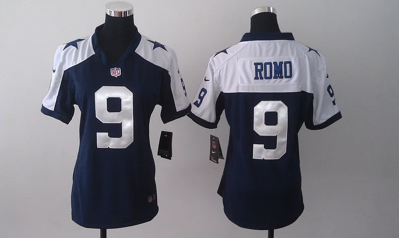 Женщины Леди Все Сшитые Даллас s,#88 Dez Bryant#82 Джейсон Уиттен Э. Смит#21 Ezekiel Elliott#11#94#50#19 Джерси - Цвет: Серый