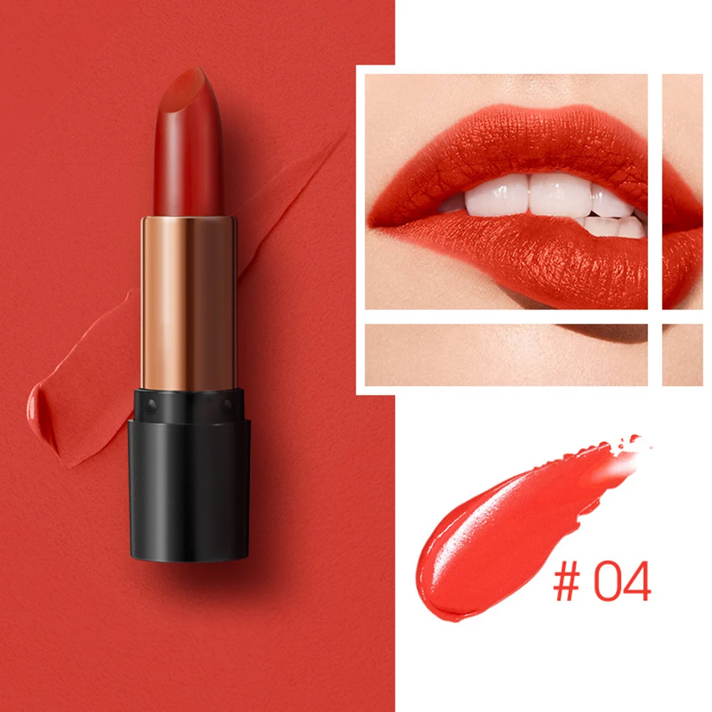 ROSALIND 4g Matte Waterproof Lasting Moisturizing Lipstick Lip Gloss Cosmetics Makeup Lipstick Long-Lasting Matt Lipstick ROSALIND 4g Matte Waterproof Lasting Moisturizing Lipstick Lip Gloss Cosmetics Makeup Lipstick Long-Lasting Matt Lipstick
