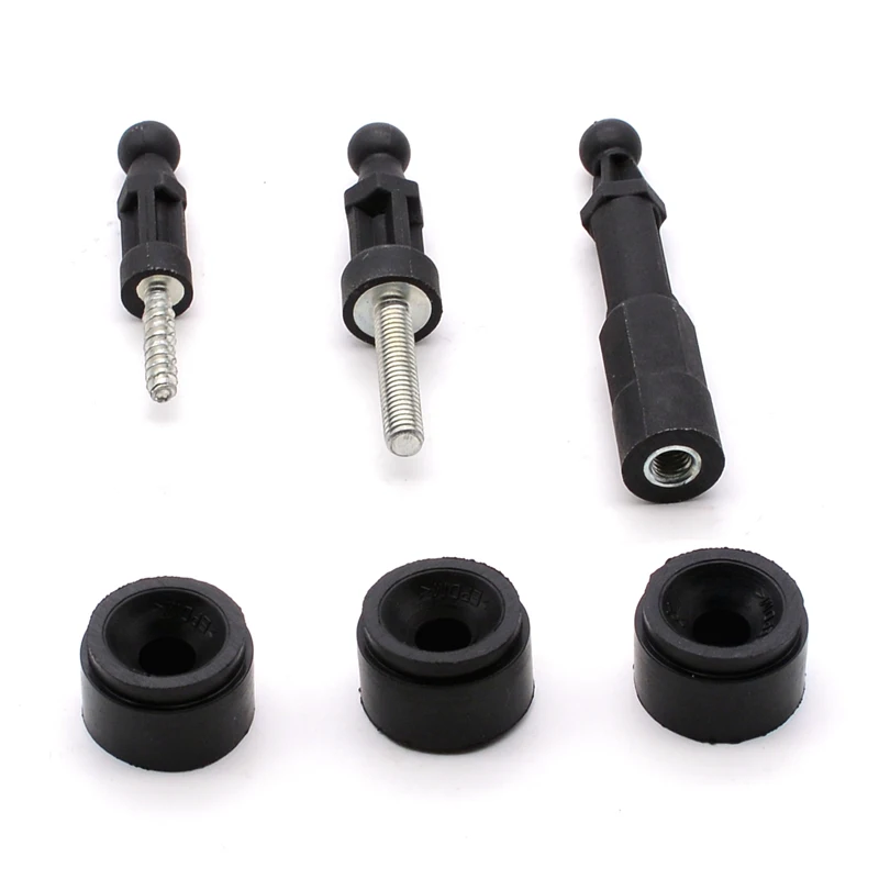 Car Engine Mounting Bush Rubber Protective Cover Pads Screws Under Guard Plate For 2004-2011 Ford Focus II MK2 4M5G-6A994-AA engine fixing pad