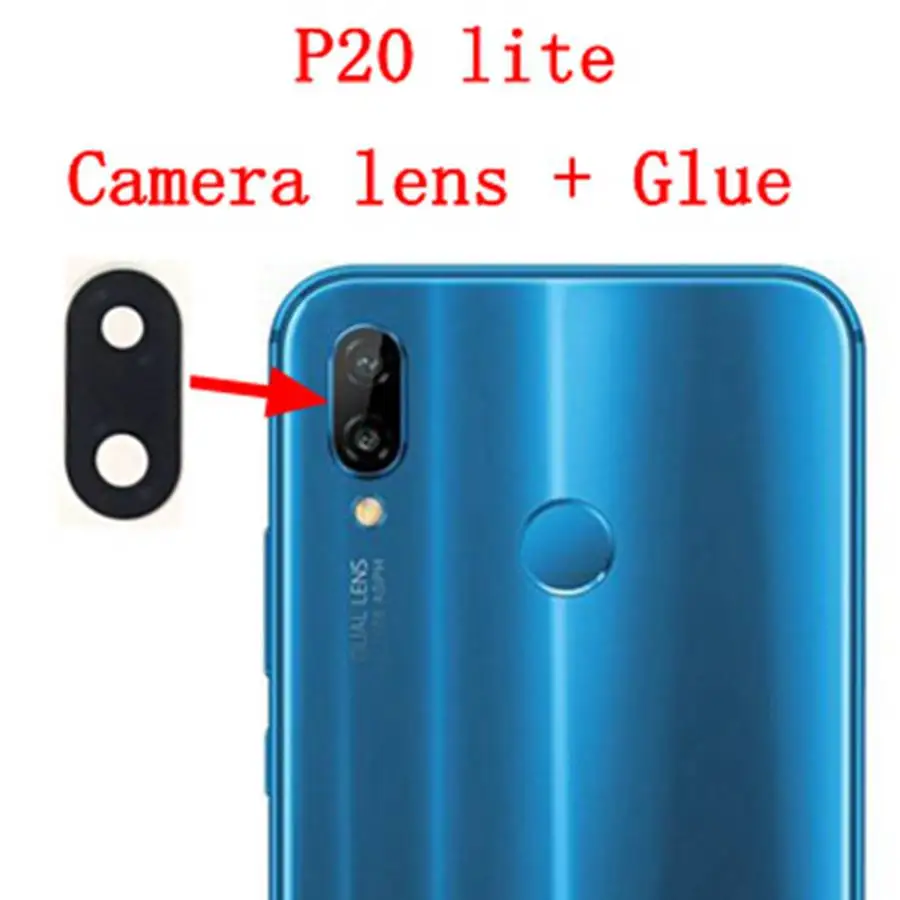 Задний тыловой объектив камеры стекло Замена для huawei P30 P30 pro P30 lite P20 pro P20 lite с наклейкой