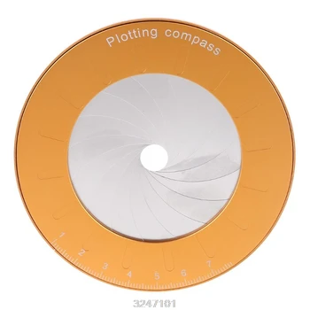 

Circle Drawing Tool Stainless Steel Plotting Compass Drafting Drawing Ruler Tool