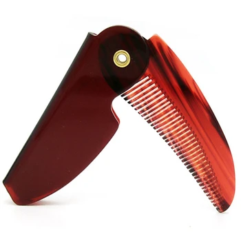 

Eagle Mouth Type Oil Head Comb Back Comb Acrylic Plastic Folding Comb Mini Pocket Comb