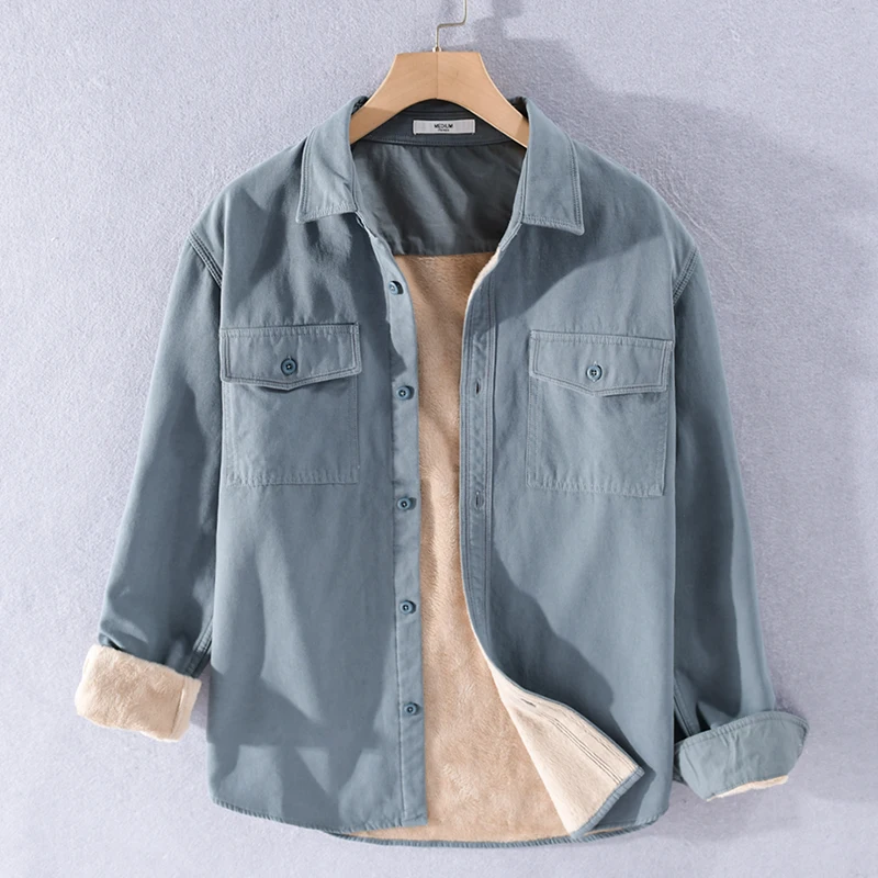 

2020 Autumn and winter velvet warm jacket men brand casual trendy jackets for men solid comfortable jacket mens chaqueta jaqueta