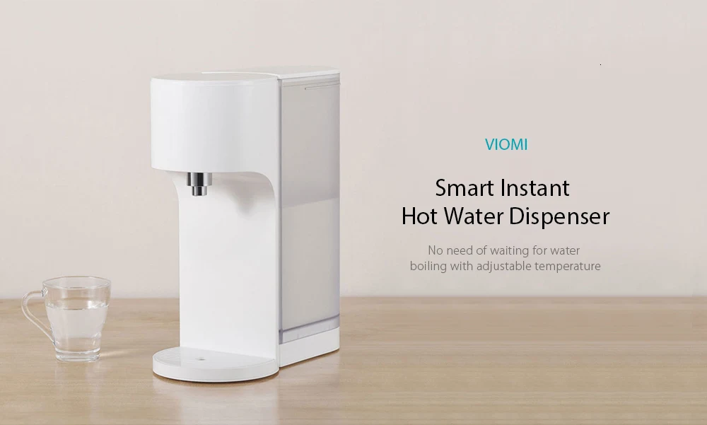 Xiaomi VIOMI APP control 4L умный мгновенный диспенсер для горячей воды качество воды Indes детское молоко партнер нагреватель питьевой воды чайник