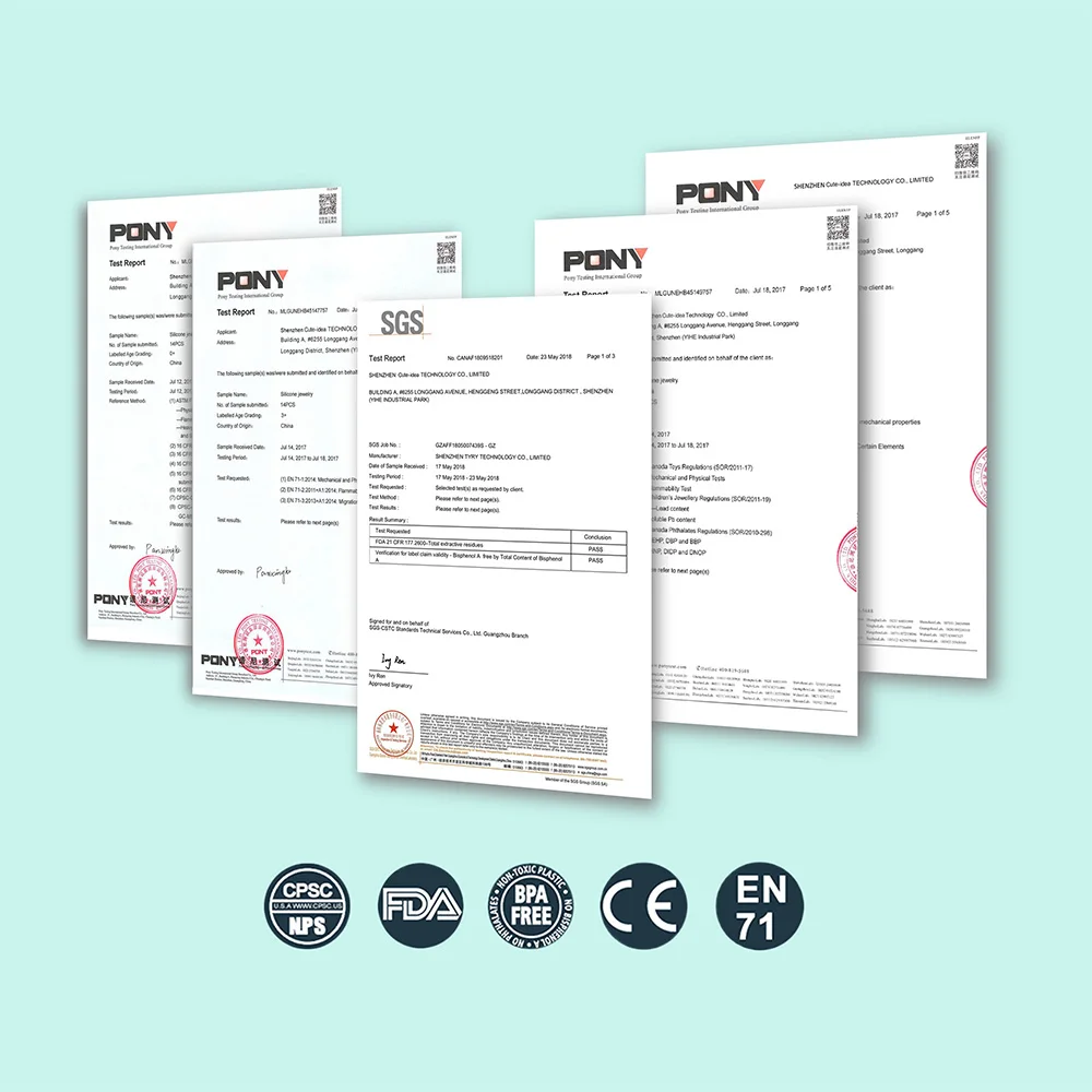 Рисунок 5 - силиконовые бусины-прорезыватели